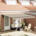 Cortina Retractabilă Manual Galben și portocalie 400 × 300 cm GartenMobel Dekor