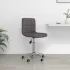 Scaun de birou pivotant, gri închis, material textil GartenMobel Dekor