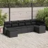 Set de canapele pentru grădină 7 pcs Gri deschis Poli Rattan GartenMobel Dekor