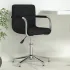 Scaun de birou pivotant, gri taupe, material textil GartenMobel Dekor