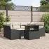 Set de canapele pentru grădină cu pernă 7 pcs Gri poliratan GartenMobel Dekor