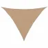 Pânză parasolar, taupe, 3x3x3 m, HDPE, 160 g/m² GartenMobel Dekor