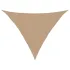 Pânză parasolar, taupe, 3x3x3 m, HDPE, 160 g/m² GartenMobel Dekor
