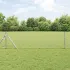 Stâlp de gard. Argintiu 10 x 0,4 m (mesh 40 x 40 mm) Oțel GartenMobel Dekor