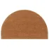 Covoraș de ușă natural semirotund, 60x90 cm, fibre de cocos GartenMobel Dekor