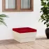 Taburet de grădină din paleți cu pernă, lemn de molid tratat GartenMobel Dekor