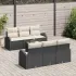 Set de canapele pentru grădină 7 pcs Bej și crem poliratan GartenMobel Dekor