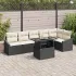 Set de canapele pentru grădină 7 pcs Gri deschis și gri închis GartenMobel Dekor