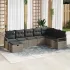 Set de canapea cu pernă 5 pcs poliratan GartenMobel Dekor