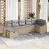 Set de canapea cu pernă 7 pcs poliratan GartenMobel Dekor