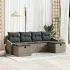 Set de canapea cu pernă 6 pcs poliratan GartenMobel Dekor