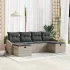 Set de canapea cu pernă 6 pcs poliratan GartenMobel Dekor