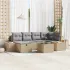 Set de canapea cu pernă 6 pcs poliratan GartenMobel Dekor