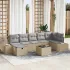 Set de canapea cu pernă 7 pcs poliratan GartenMobel Dekor