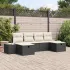Set de canapele pentru grădină cu pernă 6 pcs poliratan GartenMobel Dekor