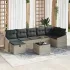 Set de canapea cu pernă cu depozitare 8 pcs poliratan GartenMobel Dekor