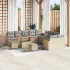 Set de canapele pentru grădină 13 pcs Bej poliratan GartenMobel Dekor