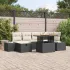 Set de canapele pentru grădină cu pernă 7 pcs Gri poliratan GartenMobel Dekor
