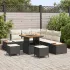 Set de canapele pentru grădină cu pernă 8 pcs Bej Rattan poli GartenMobel Dekor