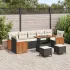 Set de canapele pentru grădină 13 pcs Bej și crem poliratan GartenMobel Dekor