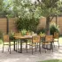Set de masă pentru grădină 9 pcs Gri Lemn Solid de Acacia GartenMobel Dekor