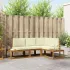 Set de canapele de exterior 4 Bucată natural GartenMobel Dekor