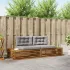 Set de canapele de exterior 2 Bucată Natural și Antracit GartenMobel Dekor