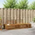 Set de canapele de exterior 2 Bucată Natural și Antracit GartenMobel Dekor