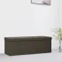 Bancă de depozitare pliabilă, gri taupe, imitație de pânză GartenMobel Dekor