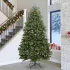 Brad de Crăciun artificial cu 300 LED Verde 300 cm PVC și Metal GartenMobel Dekor