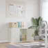 Dulap de birou cu 2 uși, gri, 90 cm, oțel GartenMobel Dekor