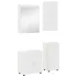 Set de mobilier pentru baie TULUM 4 pcs Alb 60 x 34 x 63 cm GartenMobel Dekor