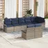 Set de canapele pentru grădină 8 pcs Gri poliratan GartenMobel Dekor