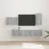 Set Dulap pentru Televizor Montat pe Perete 4 pcs Lemn compozit GartenMobel Dekor