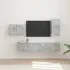 Set Dulap pentru Televizor Montat pe Perete 4 pcs Lemn compozit GartenMobel Dekor