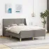 Cadru de pat cu saltea cu headboard Poliester GartenMobel Dekor