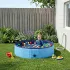 Piscină pliabilă pentru câini Roșu 80 x 80 x 20 cm PVC GartenMobel Dekor