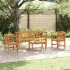 Set de lounge cu trandafir de grădină 4 pcs GartenMobel Dekor