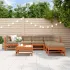 Set de lounge pentru grădină 7 pcs Maro ceruit GartenMobel Dekor