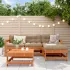 Set mobilier relaxare de grădină 5 piese lemn masiv de pin GartenMobel Dekor