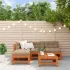 Set de lounge pentru grădină 5 pcs Maro Ceară Lemn masiv de pin GartenMobel Dekor