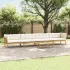 5 Bucată Unități de Canapea Palet pentru Grădină GartenMobel Dekor