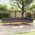 5 Bucată Unități de Canapea Palet pentru Grădină GartenMobel Dekor