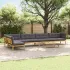6 Bucată Unități de Canapea Palet pentru Grădină GartenMobel Dekor