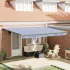 Cortina Retractabilă Galben și portocalie 400 × 300 cm GartenMobel Dekor