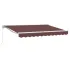 Copertină retractabilă manuală Galben 3 x 2,5 m GartenMobel Dekor
