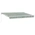 Copertină retractabilă manuală Galben 3 x 2,5 m GartenMobel Dekor