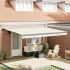 Cortina Retractabilă Galben și portocalie 400 × 300 cm GartenMobel Dekor