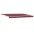 Copertină retractabilă manuală Crem 4,5 × 3,5 m GartenMobel Dekor