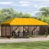 Pavilion cu panouri laterale 6 x 3 m Portocaliu GartenMobel Dekor